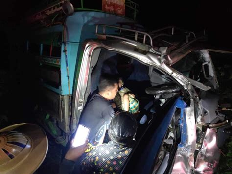 ကားနှင့် ATV တိုက်မိခဲ့သည်။ ယာဉ်မောင်းမှာ ဒဏ်ရာအပြင်းအထန်ရခဲ့သည်။